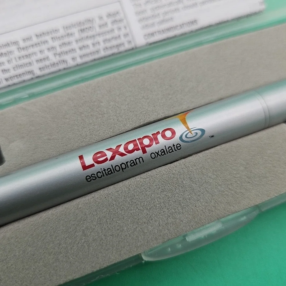 Lexapro Pen Pharmaceutical Drug Rep Collectible‎ Advertisement Laser Pointer